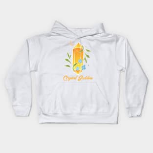 Crystal Goddess Kids Hoodie